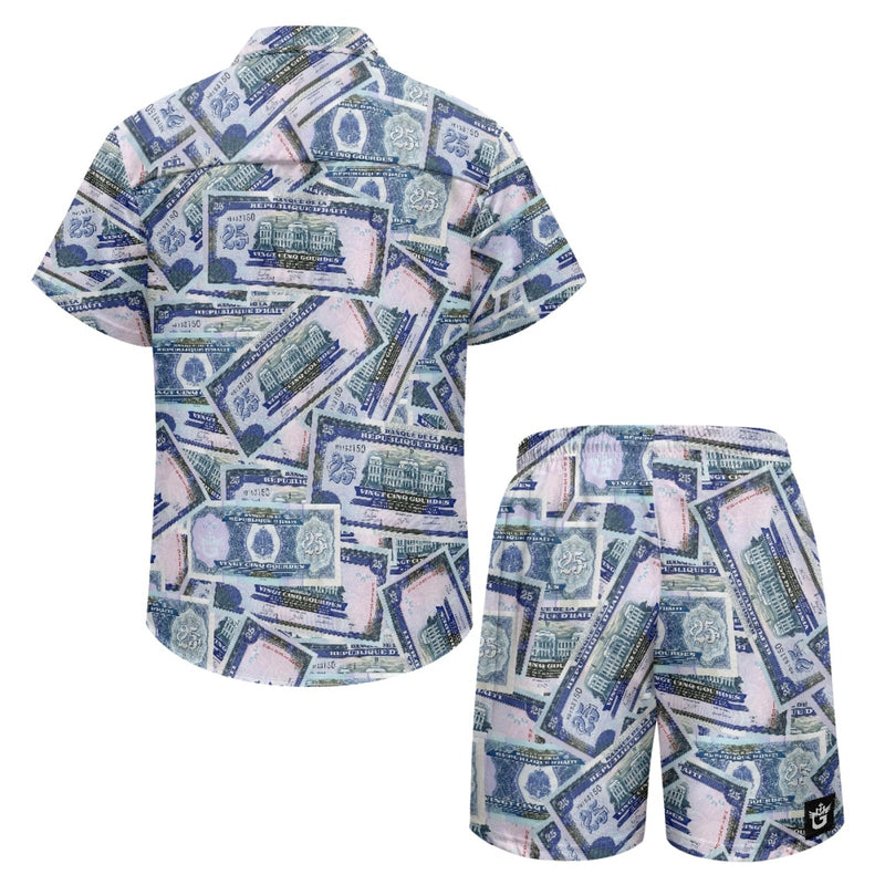 TMMG HAITI HAITIAN MONEY 25 GOURDES CABANA SET