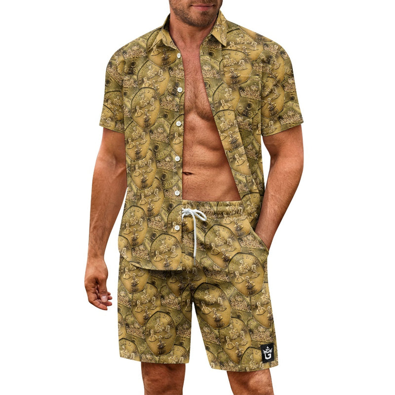 TMMG HAITI HAITIAN MONEY CINQ GOURDES ADOKEN CABANA SET