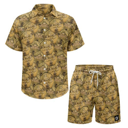 TMMG HAITI HAITIAN MONEY CINQ GOURDES ADOKEN CABANA SET