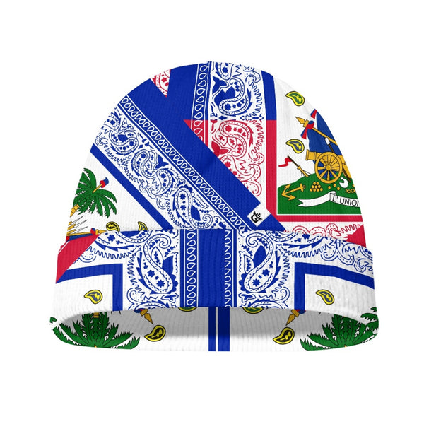 TMMG HAITI INSPIRED FLAG BANDANA BEANIE