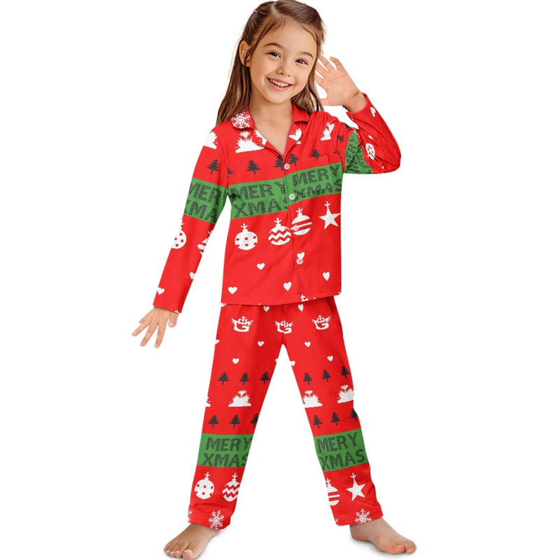 TMMG HAITI KIDS XMAS PAJAMA SET