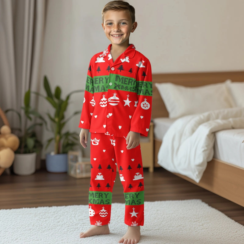 TMMG HAITI KIDS XMAS PAJAMA SET