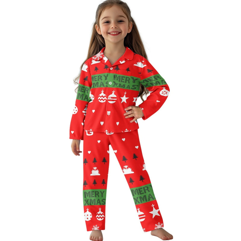 TMMG HAITI KIDS XMAS PAJAMA SET