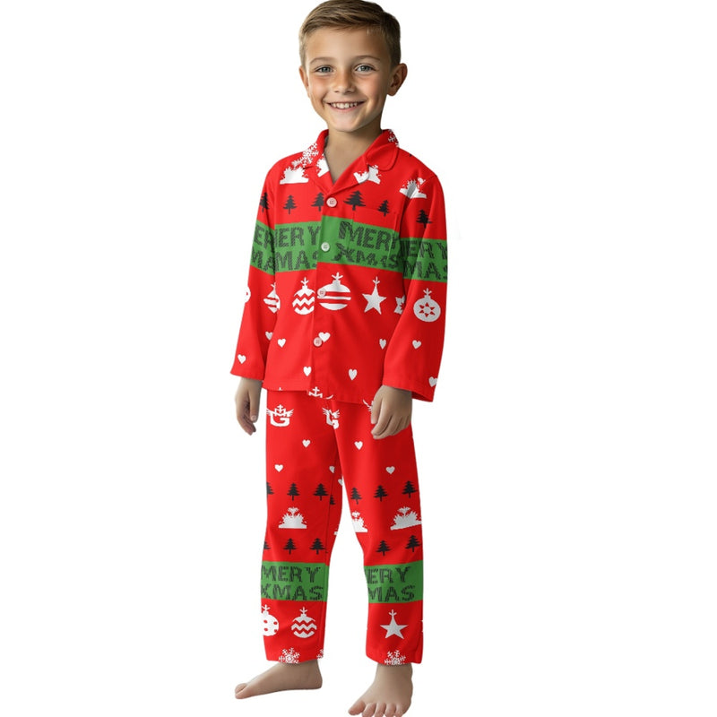 TMMG HAITI KIDS XMAS PAJAMA SET