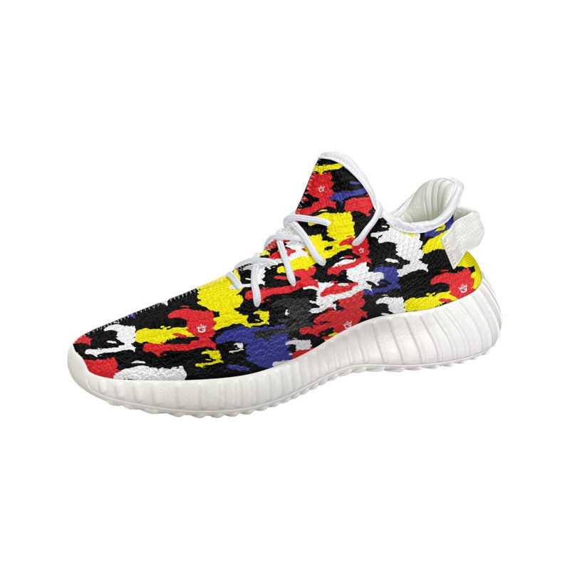 TMMG HAITI MAP ARMY BLUE CAMO RUNNING SHOES