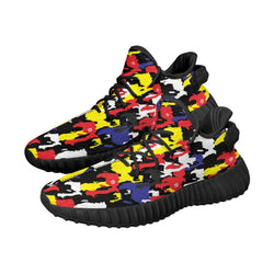 TMMG HAITI MAP ARMY BLUE CAMO RUNNING SHOES