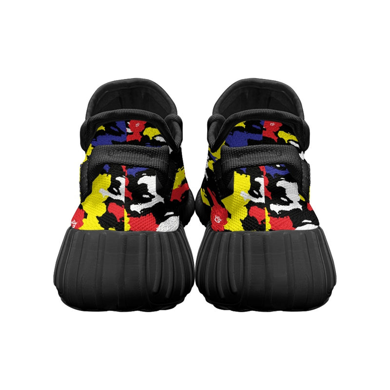TMMG HAITI MAP ARMY BLUE CAMO RUNNING SHOES