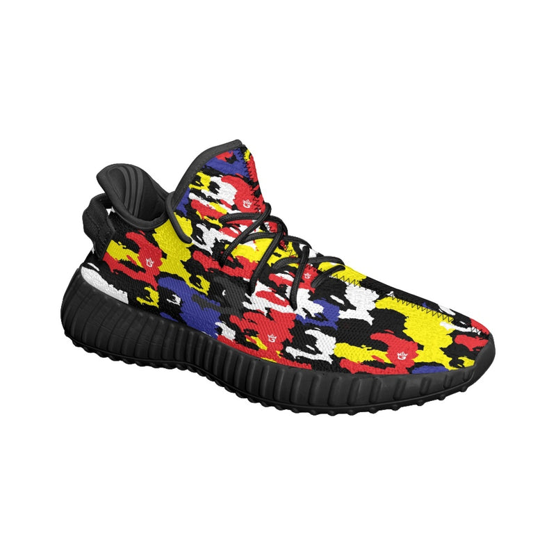 TMMG HAITI MAP ARMY BLUE CAMO RUNNING SHOES