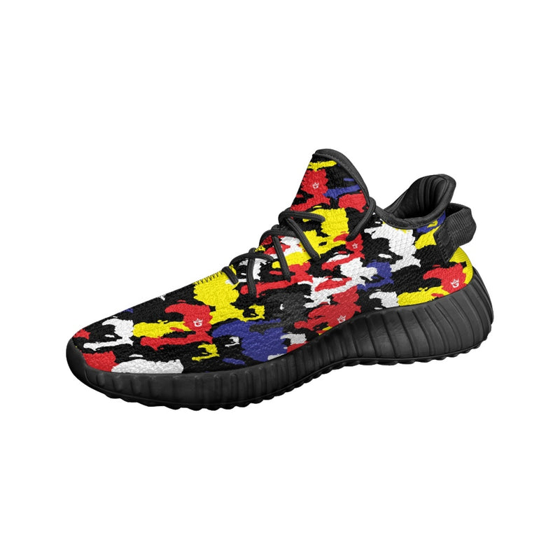 TMMG HAITI MAP ARMY BLUE CAMO RUNNING SHOES