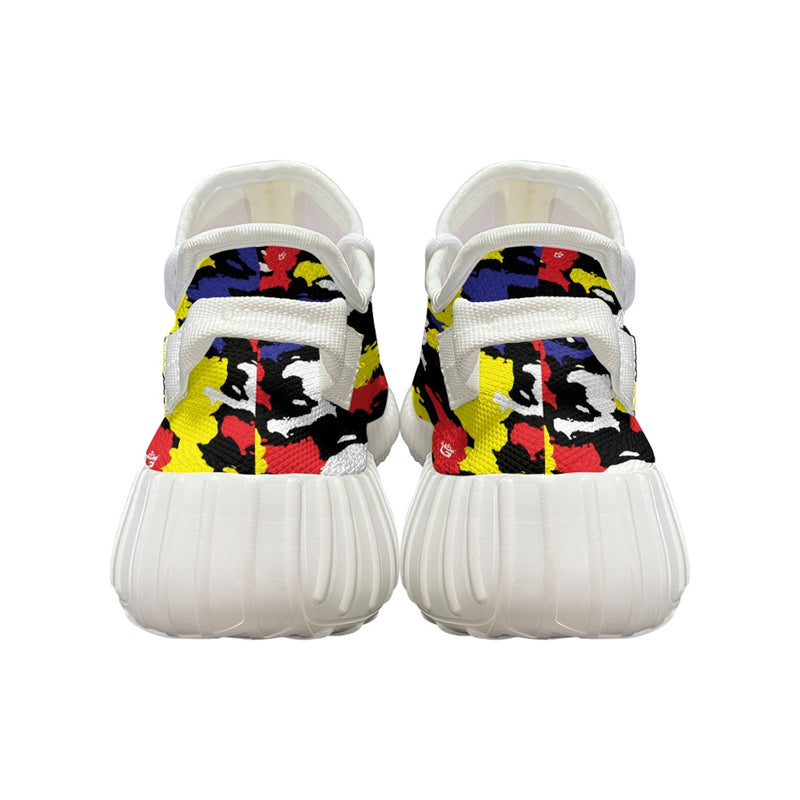 TMMG HAITI MAP ARMY BLUE CAMO RUNNING SHOES