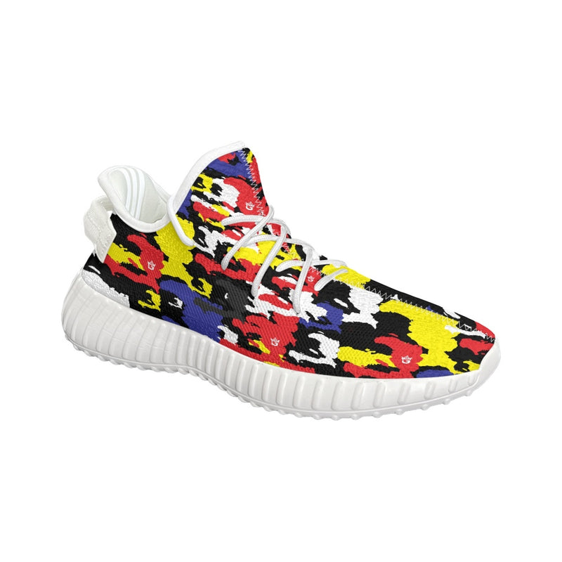 TMMG HAITI MAP ARMY BLUE CAMO RUNNING SHOES