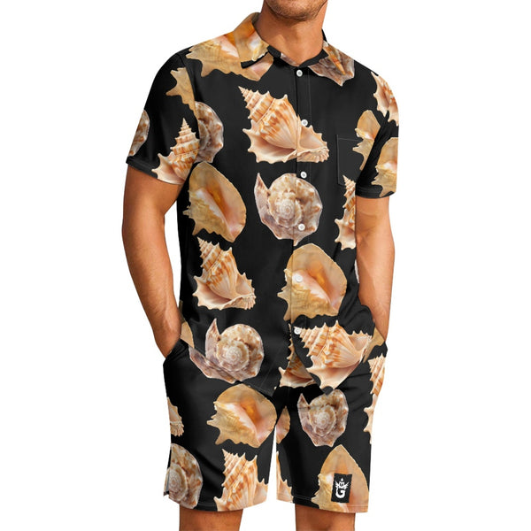 TMMG HAITI NEG MAWON CONCH SEASHELL CABANA SET