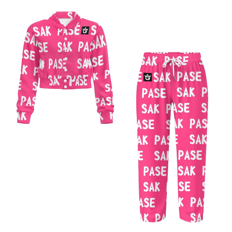 TMMG HAITI PINK BEASEBALL SAK PASE SET