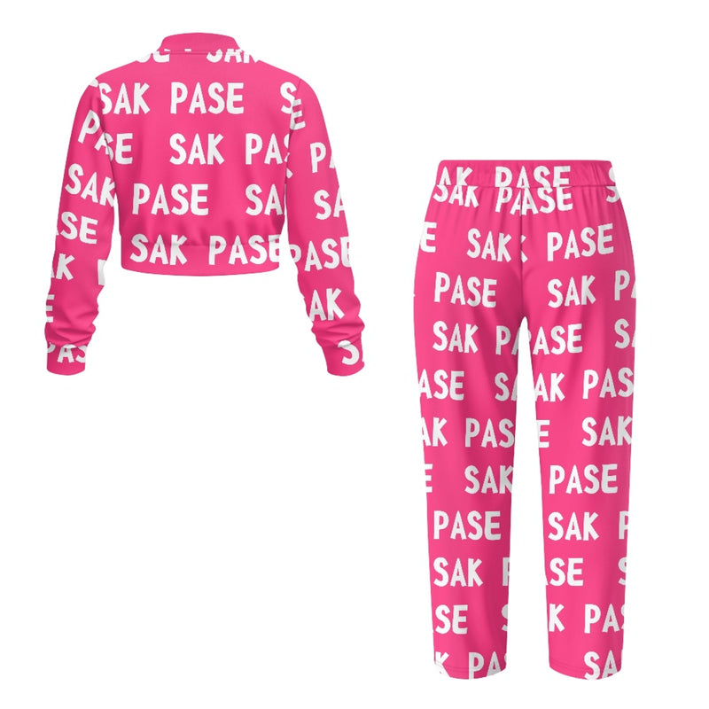 TMMG HAITI PINK BEASEBALL SAK PASE SET