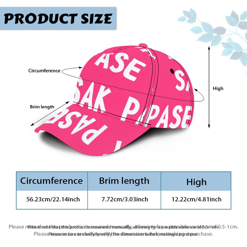 TMMG HAITI PINK SAK PASE BASEBALL CAP