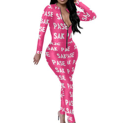 TMMG HAITI PINK SAK PASE JUMPSUIT