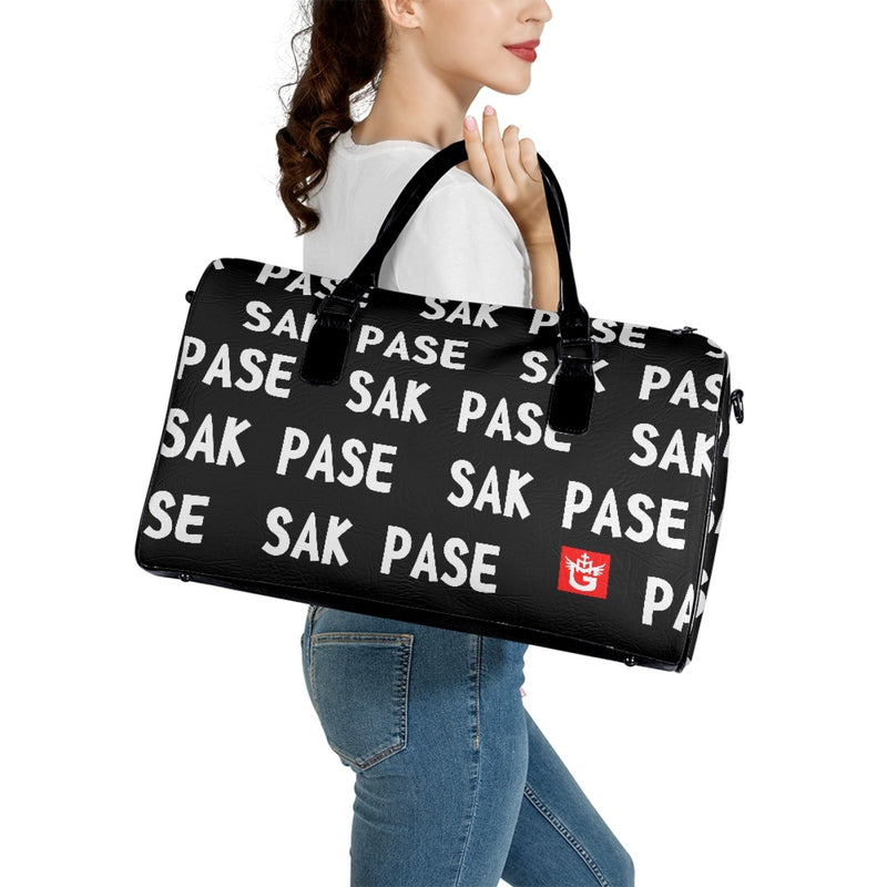 TMMG HAITI SAK PASE LEATHER TRAVEL BAG