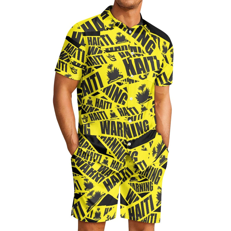 TMMG HAITI WARNING CABANA SET