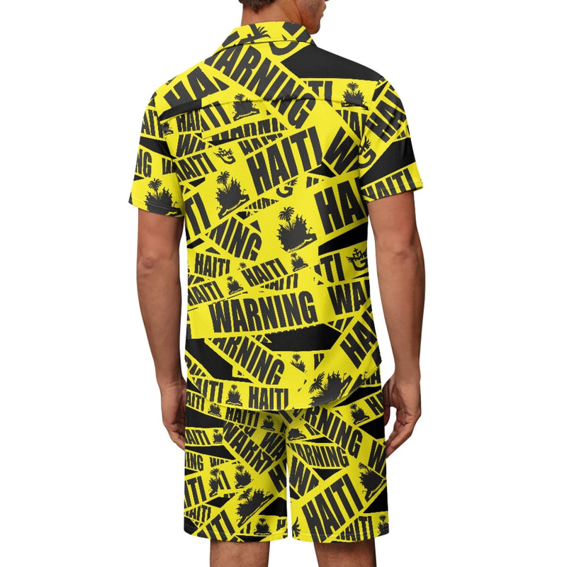 TMMG HAITI WARNING CABANA SET