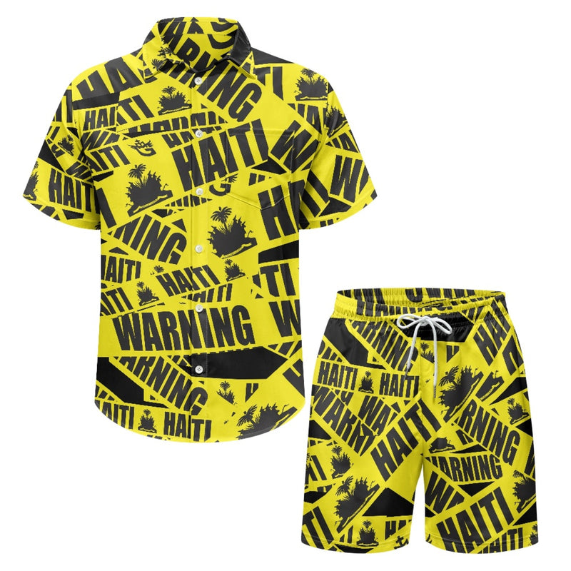 TMMG HAITI WARNING CABANA SET