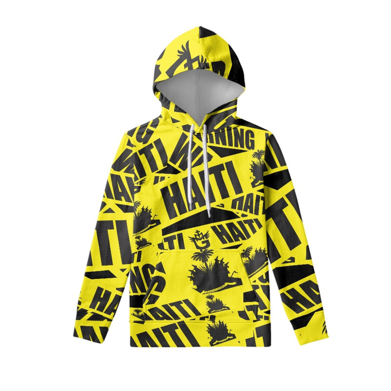 TMMG HAITI WARNING PRINT HOODIE AND JOGGERS SET