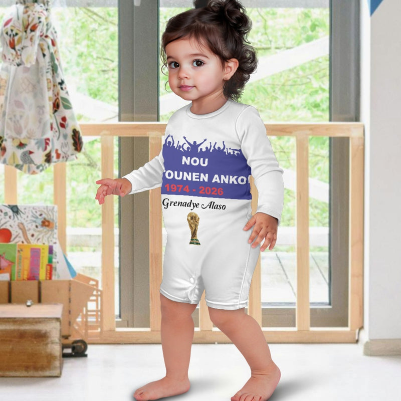 TMMG HAITI WORLD CUP 2026 BABY ROMPER