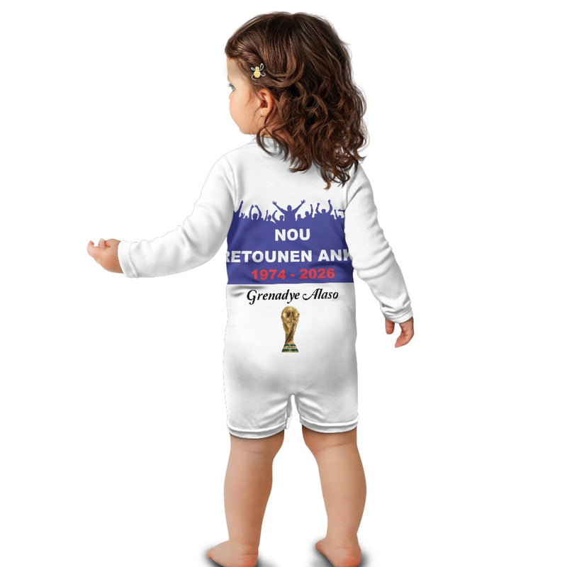 TMMG HAITI WORLD CUP 2026 BABY ROMPER
