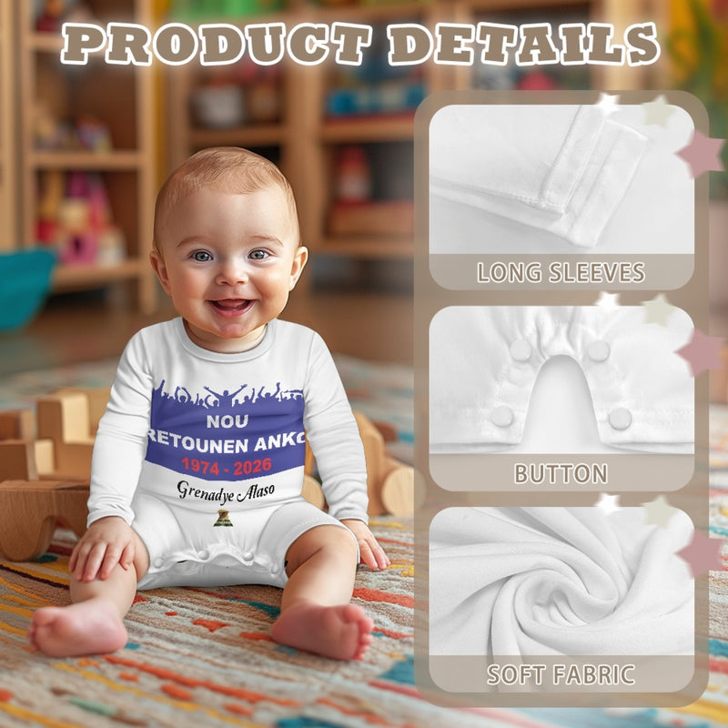 TMMG HAITI WORLD CUP 2026 BABY ROMPER