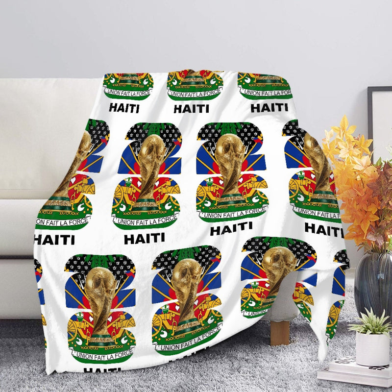 TMMG HAITI WORLD CUP 2026 BLANKET