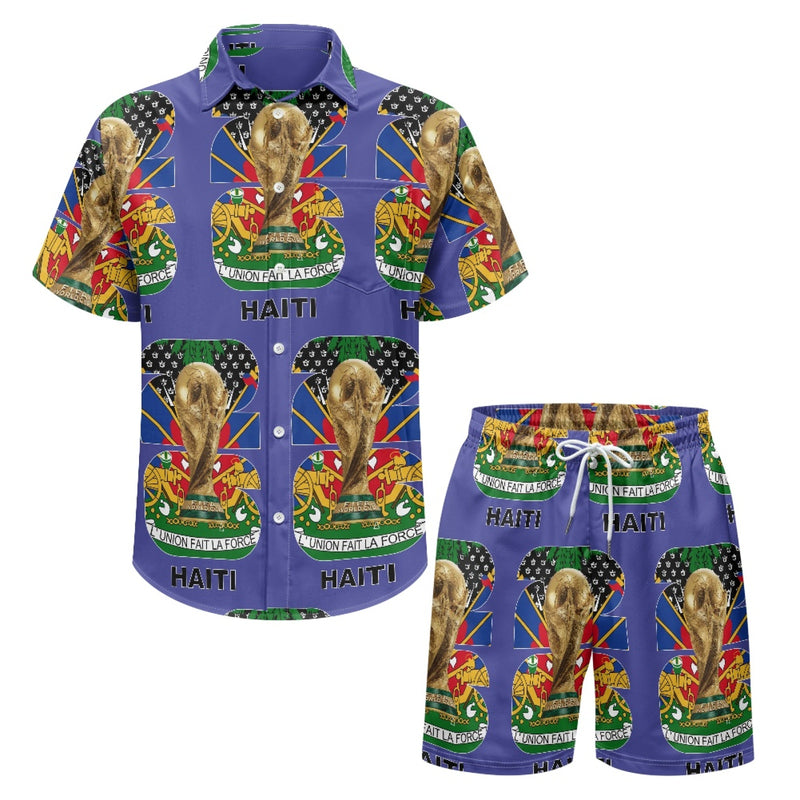 TMMG HAITI WORLD CUP 2026 BLUE CABANA SET