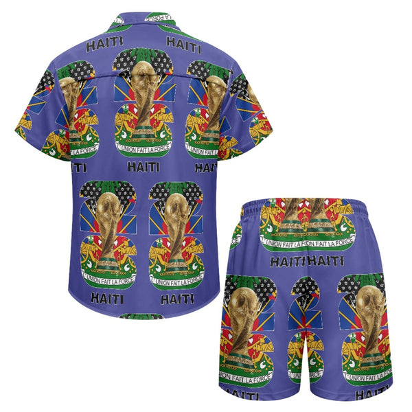 TMMG HAITI WORLD CUP 2026 BLUE CABANA SET