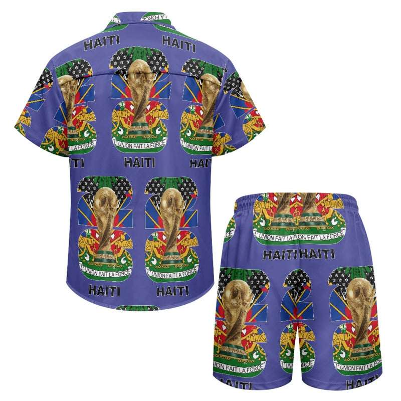 TMMG HAITI WORLD CUP 2026 BLUE CABANA SET