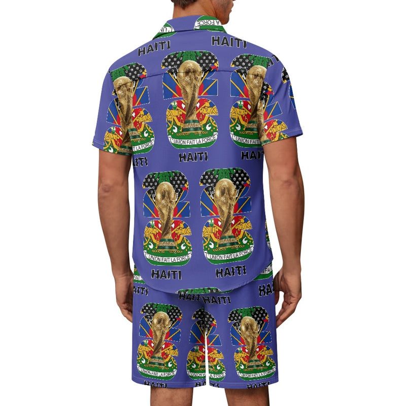 TMMG HAITI WORLD CUP 2026 BLUE CABANA SET