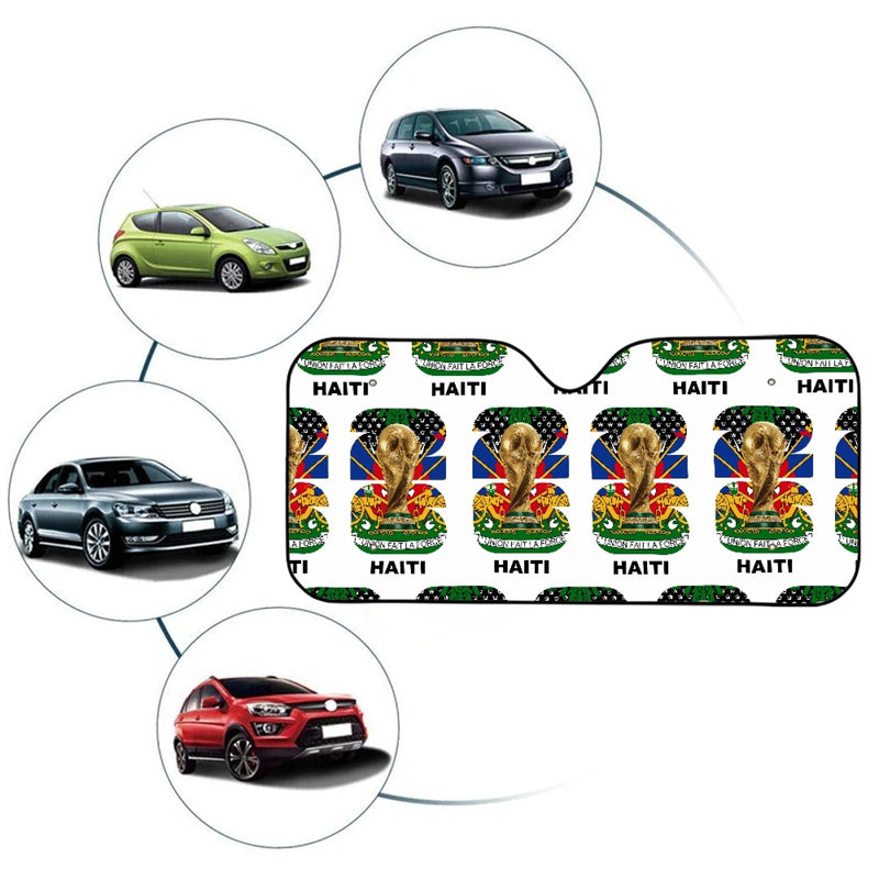 TMMG HAITI WORLD CUP 2026 CAR SUNSHADE