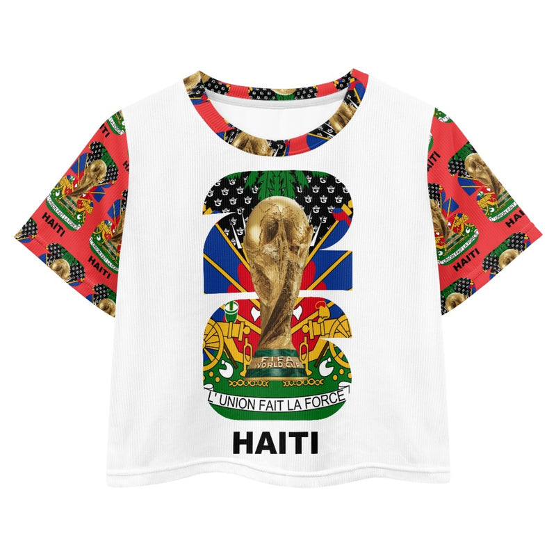 TMMG HAITI WORLD CUP 2026 CROP TOP