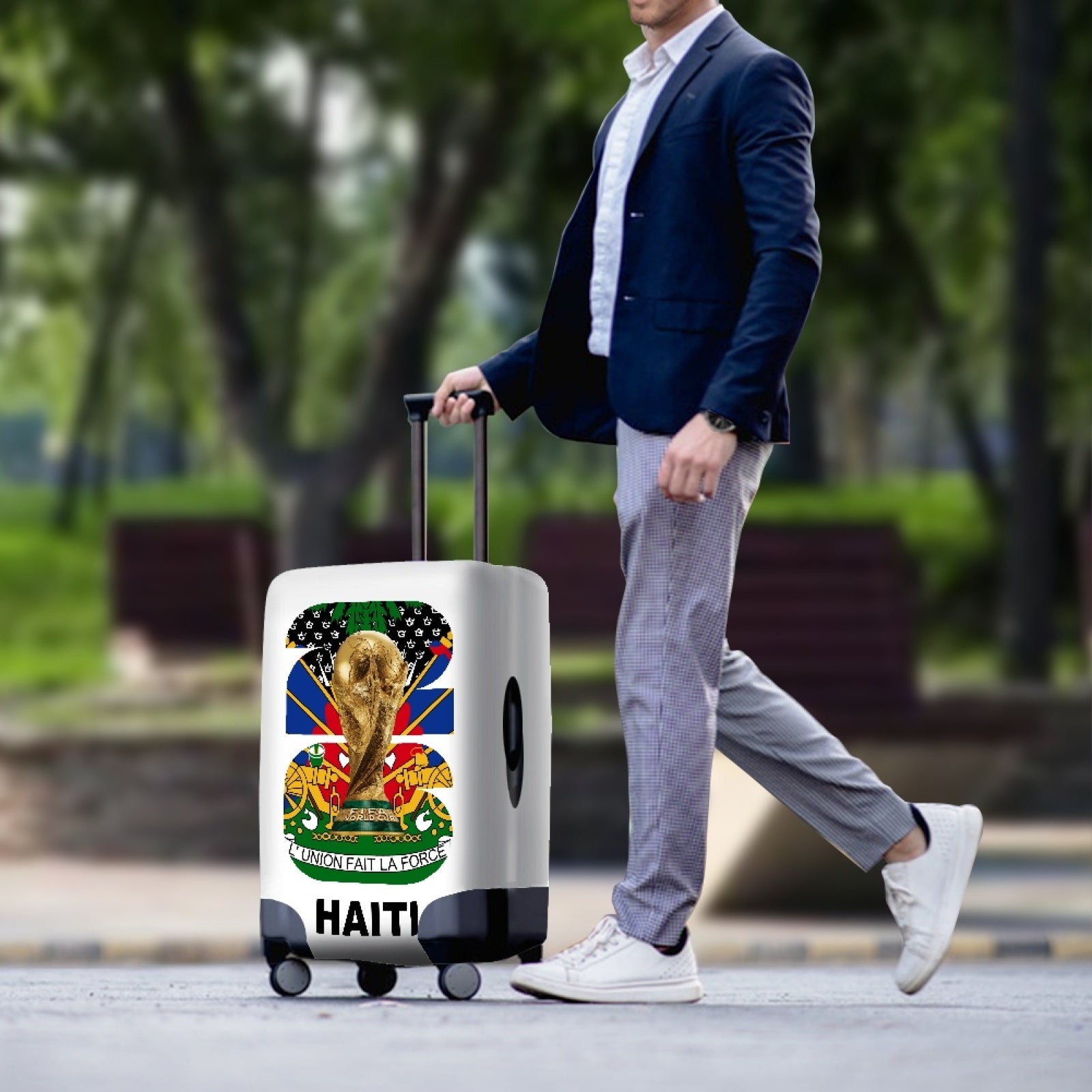 TMMG HAITI WORLD CUP 2026 LUGGAGE COVER