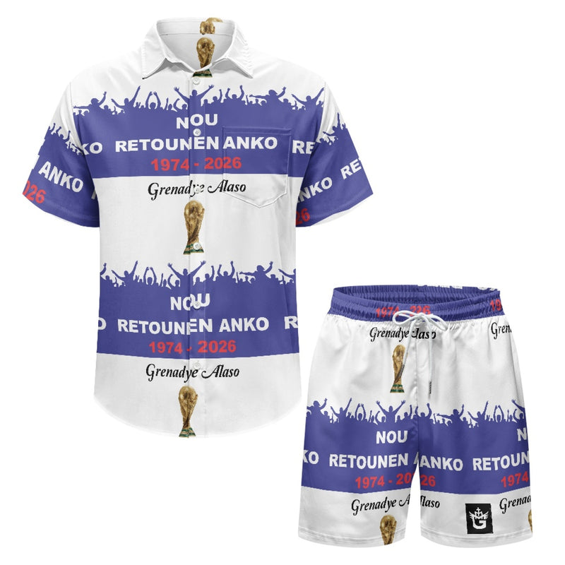 TMMG HAITI WORLD CUP 2026 NOU RETOUNEN ANKO CABANA SET