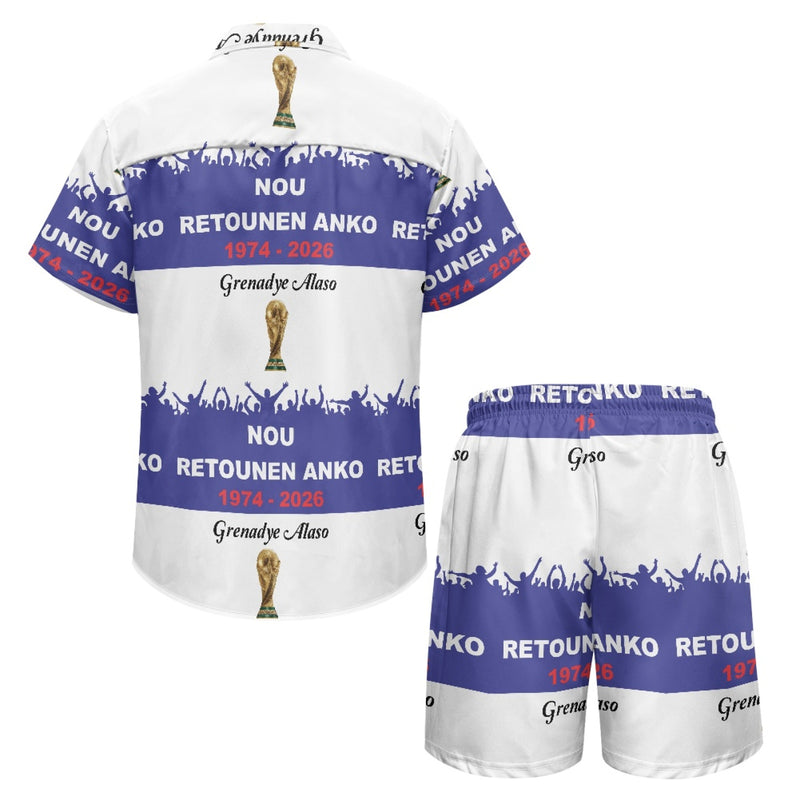 TMMG HAITI WORLD CUP 2026 NOU RETOUNEN ANKO CABANA SET