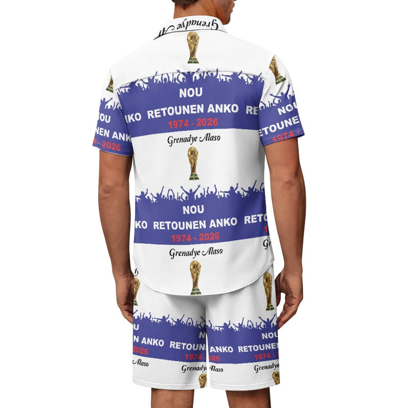 TMMG HAITI WORLD CUP 2026 NOU RETOUNEN ANKO CABANA SET