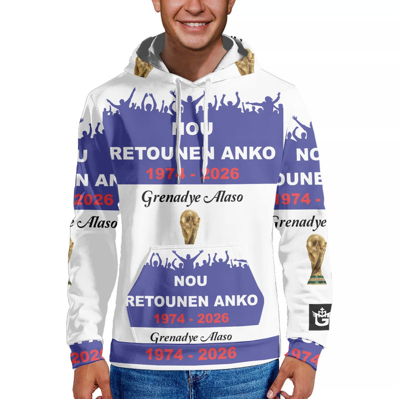 TMMG HAITI WORLD CUP 2026 NOU RETOUNEN ANKO HOODIE