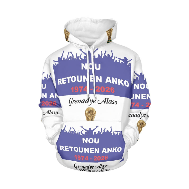 TMMG HAITI WORLD CUP 2026 NOU RETOUNEN ANKO HOODIE