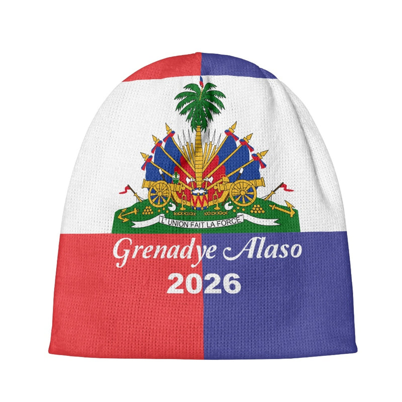 TMMG HAITI WORLD CUP 2026 RED AND BLUE BEANIE