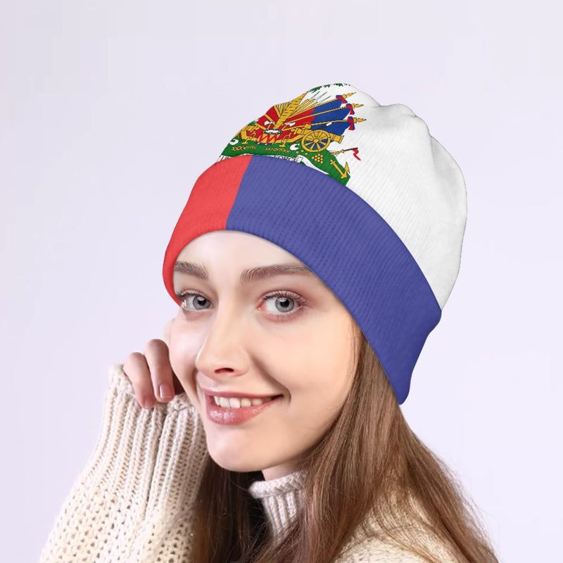 TMMG HAITI WORLD CUP 2026 RED AND BLUE BEANIE