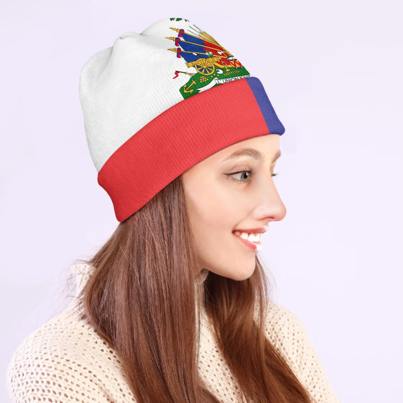TMMG HAITI WORLD CUP 2026 RED AND BLUE BEANIE