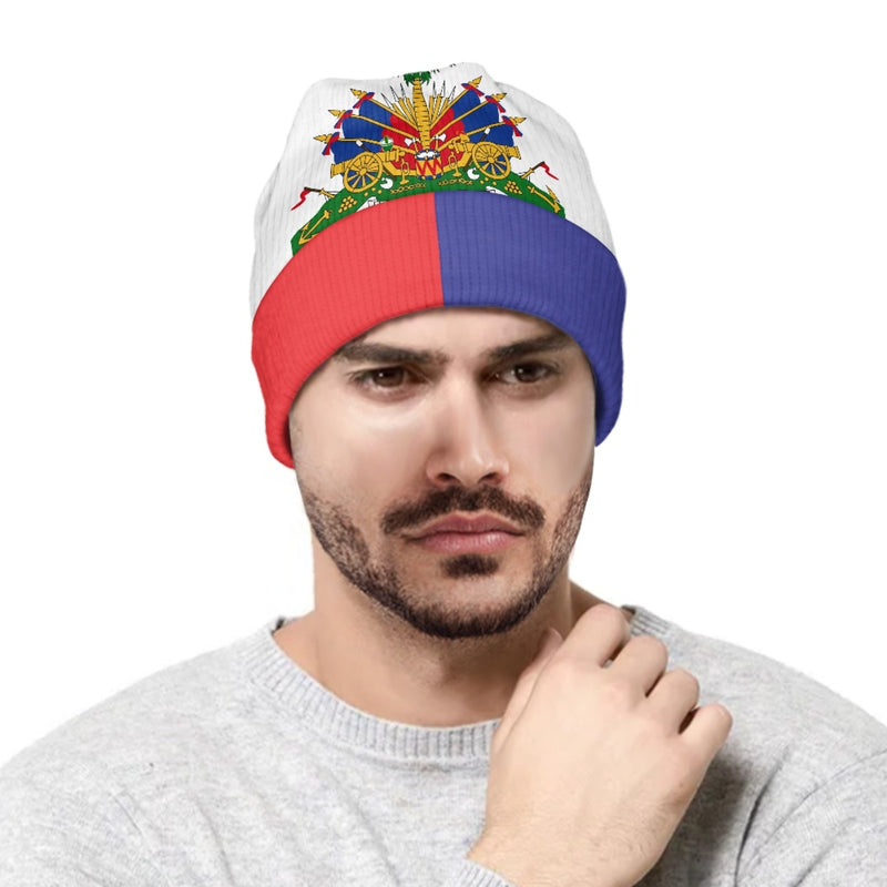 TMMG HAITI WORLD CUP 2026 RED AND BLUE BEANIE