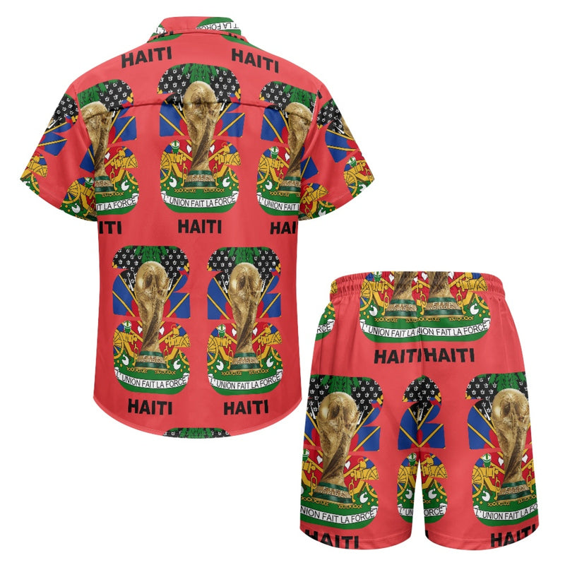 TMMG HAITI WORLD CUP 2026 RED CABANA SET