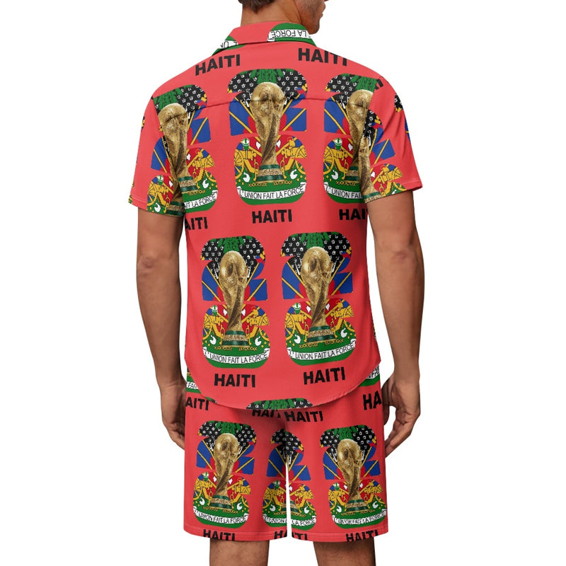 TMMG HAITI WORLD CUP 2026 RED CABANA SET