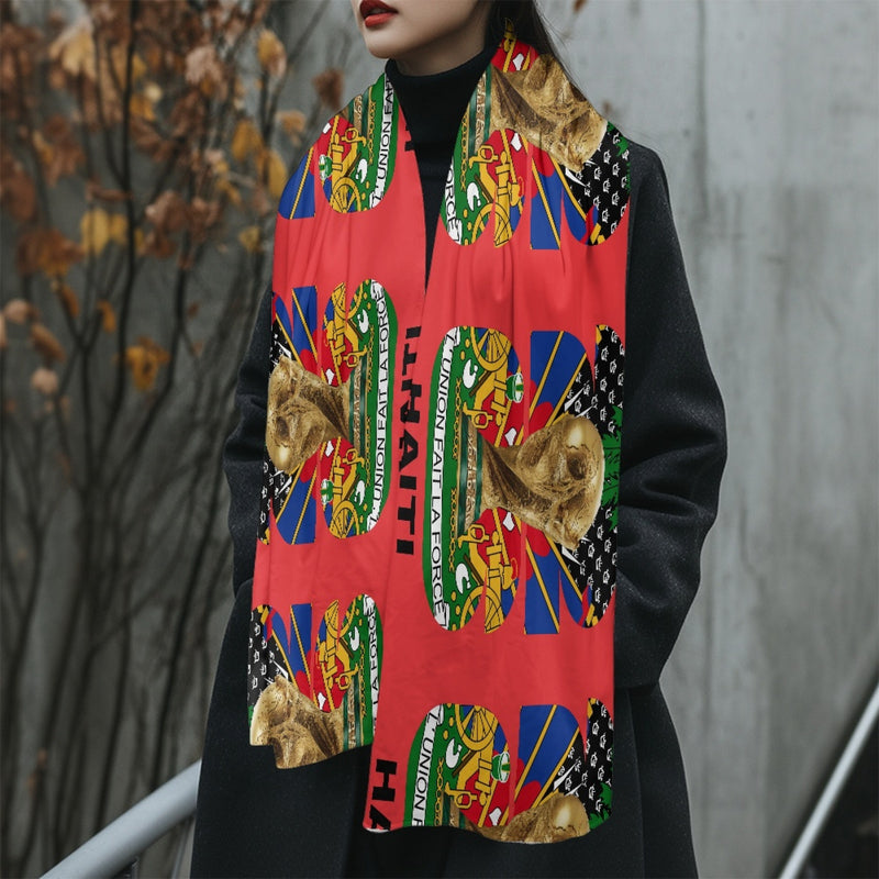 TMMG HAITI WORLD CUP 2026 RED SCARF