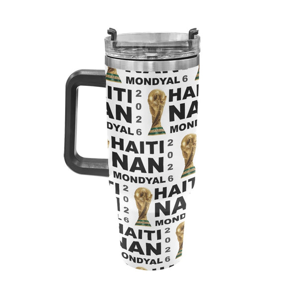 TMMG HAITI WORLD CUP 2026 40ozTumbler with Handle