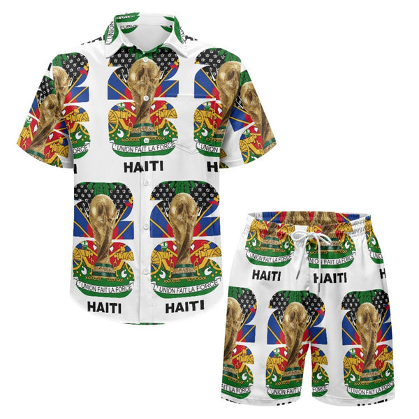 TMMG HAITI WORLD CUP 2026 WHITE CABANA SET